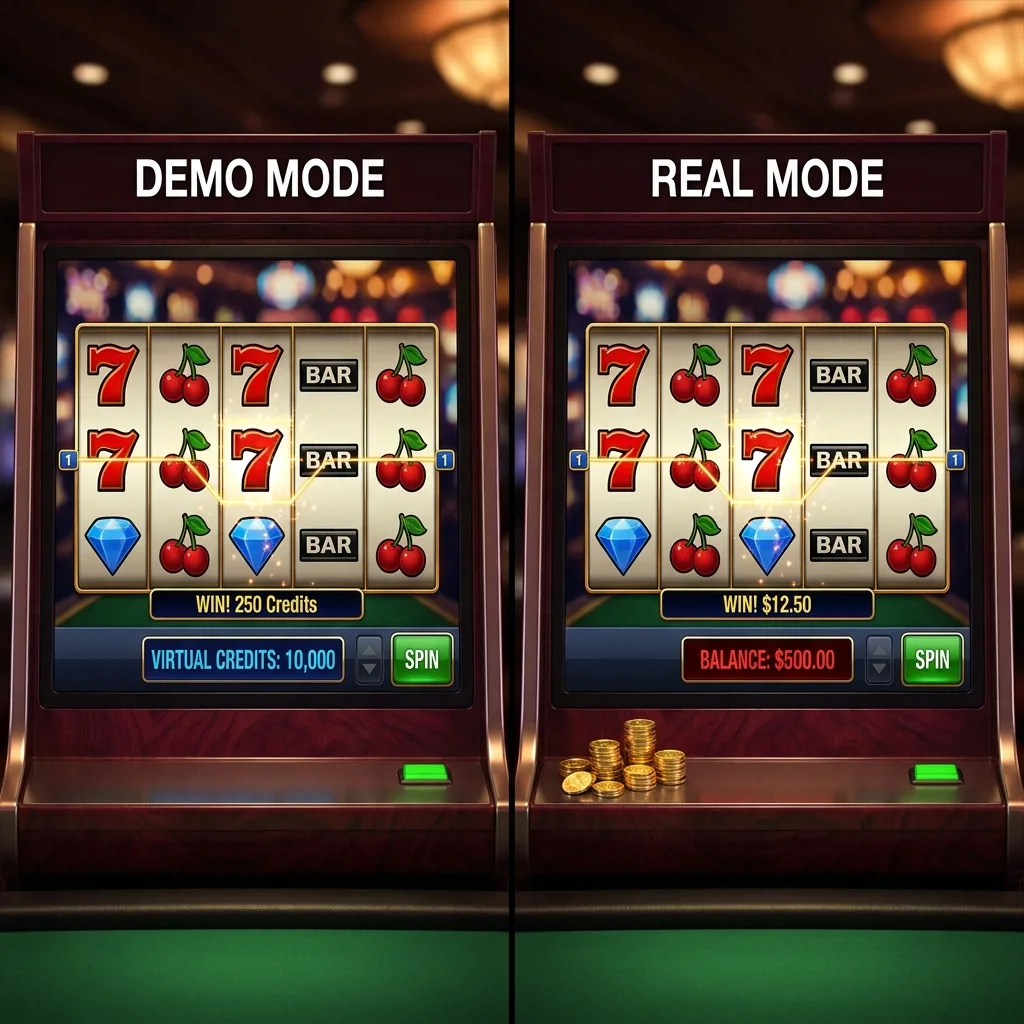 Сравнение демо-режима и реальной игры с одинаковым RNG